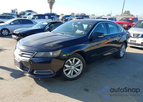 2017 Chevrolet Impala 1Lt from USA, damaged, VIN 2G1105S33H9160361